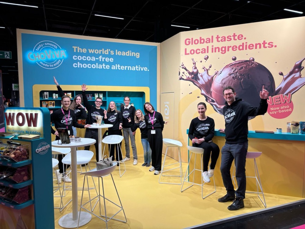 Our team at the ChoViva trade fair booth