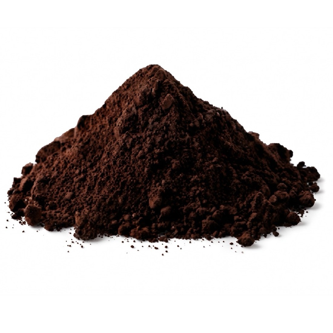 Cocoa Booster dark profile, dark brown powder